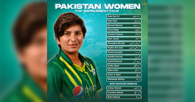 Pakistan Women U19 skipper Mahnoor Aftab picked for Bangladesh tour